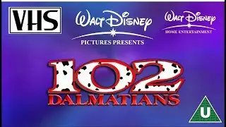 Opening to 102 Dalmatians UK VHS (2001)