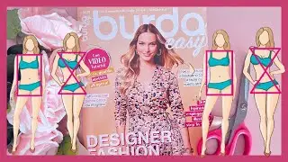 BURDA EASY 1/2025  body shape & fashion tips ​⁠​⁠@cri.carpent