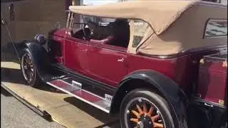 Loading up a Classic Car for Transport