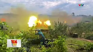 D&agrave;n ph&aacute;o 57mm khai hỏa, UAV &ldquo;bay m&agrave;u&rdquo; trong t&iacute;ch tắc | VTV24