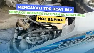 mengakali tps beat esp penyakit ngempos & mati jika di gas full dana nol rupiah