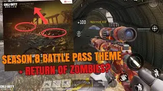 COD MOBILE SEASON 8 BATTLE PASS THEME & REWARDS CONFIRMED? ZOMBIES RETURNING? New Teaser