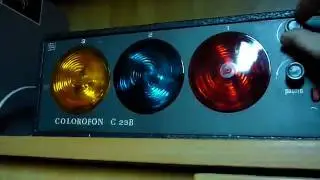 kolorofon c-23b / polish color organ zesi c-23