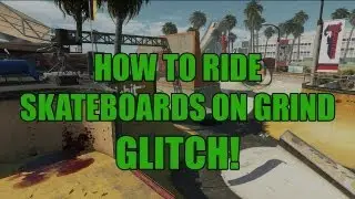 HOW TO RIDE SKATEBOARDS ON THE GRIND DLC :: Black Ops 2 Glitch