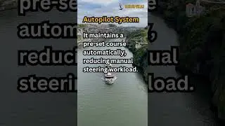 Autopilot system on ships #navy #motivation #lifeatsea