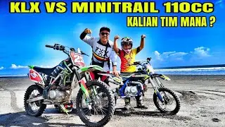 TERNYATA BEGINI!! KEMAMPUAN MINITRAIL VS TRAIL 110 CC RESYA MESYA, SETELAH LAMA GAK TRABAS KE PANTAI