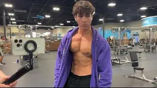 CHEST DAY w/Brennan (bro finally decided to come back after 4 months)