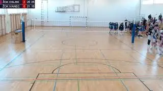 5.4.2025. PH MLAĐE KADETKINJE, GRUPA J, 1. DO 12. MJESTO, ŽOK OSIJEK – ŽOK IVANEC