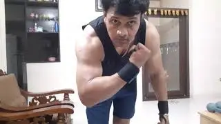 My lockdown transformation at Home-No gym equipments.