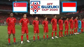 Singapore vs Indonesia ● AFF Suzuki Cup 2020 - Semi Final (First Leg) | 22 December 2021 Gameplay