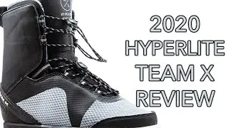 2020 Hyperlite Team X Wakeboard Bindings Review - Wake Board Boots
