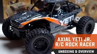 Axial Yeti Jr. Rock Racer 1/18 R/C Unboxing