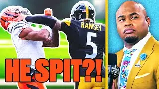 Ja'Marr Chase SPIT on Jalen Ramsey?! 🤢 Steve Smith NEEDS ANSWERS 😤