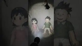 What  Flashlight Revealed Was Terrifyin Abandoned House With Forgotten Cartoons#shortsfeed #shorts
