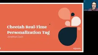 Cheetah Real-Time Personalization: Web Tag