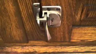 669 Victorian Oak Icebox