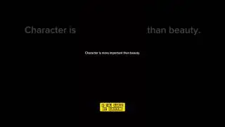 Character Over Beauty &ndash; What Truly Matters | #shorts #motivation #1007mindsetcreations