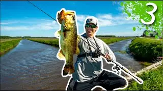 Canal Fishing for HUGE BASS in North Carolina! | Small Waters Ep. 3