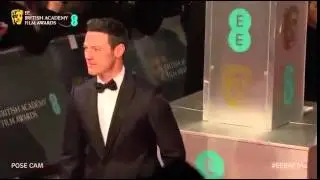 Luke Evans Bafta 2015 Pose Cam