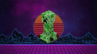 Minecraft Soundtrack/C418 - Aria Math (Synthwave Remix)
