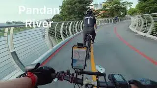 Cycling Jurong Circular Bridge & Ulu Pandan Bridge. 24 Jan 2026. 