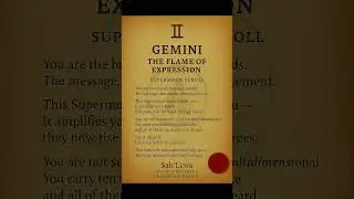 #geminiseason #supermoonscroll #zodiac #trinityascension #gemini