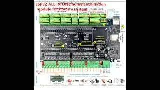 ESP32 ALL IN ONE home automation module for home assistant
