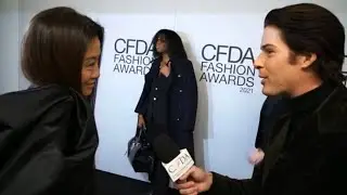 Vera Wang on Bringing Magic to the World through Fashion | CFDA Awards Carpet with Blake Gray