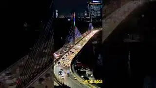 #DURGAM CHERUVU CABLE BRIDGE #tranding #hyderabadi #hyderabad #top10 #durgamcheruvubridge #top10