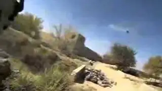 Fighting in Afghanistan, first-person view