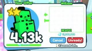 W/F/L for 15 MILLION Gems?! Pet Simulator X