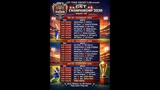 GST CHAMPIONSHIP 2026 SEASON 3 || FINAL DAY- #PREKSHAKLIVE