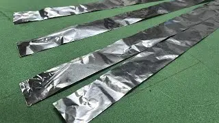 CNC Drag Knife Cuts Aluminum Foil Cleanly | Smooth Edge, No Tearing | Digital Knife Cutter