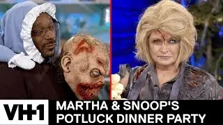 Martha Stewart Brings A Corpse To The Kitchen &lsquo;Sneak Peek&rsquo; | Martha & Snoop's Potluck Dinner Party