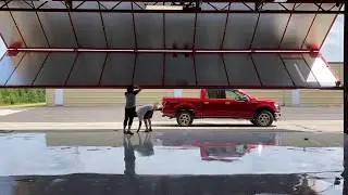 Hangar Door Lower Seal Installation