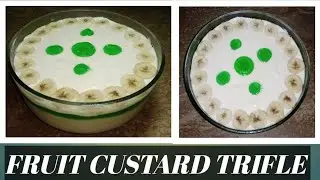 14 AUGUST special...,,,JELLY FRUIT CUSTARD TRIFLE recipe | maray style may | SKD 😋🤤