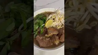 Beef Pho 🍜 A comforting and flavourful Vietnamese noodle soup #BeefPho #Vietnamese