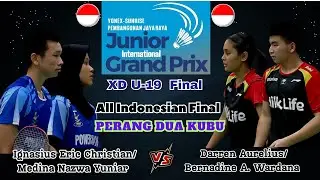 Perang Dua Kubu - Darren/Bernadine  VS Christian/Yuniar | Final XD U-19 JIGP 2024