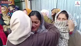 Kulgam Terrorist Attack | An Ex-Army man Manzoor Ah Wagay Martyred and his wife and daughter injured