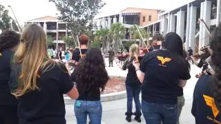UHS orchestra flash mob.