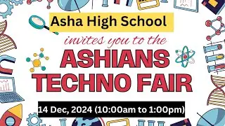 ASHIANS TECHNO FAIR at Asha High School 2024#ashahighschool #scienceexhibitionmodel