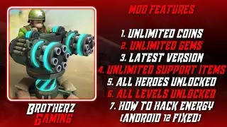 Alien Creeps Mega Mod + Hack Energy In Alien Creeps(Android 12 Fixed) | BROTHERZ GAMING