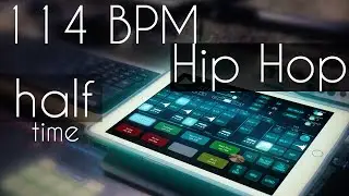 DRUM LOOP - 114 Hip Hop Half Time - Future Drummer Live Mode Tutorial