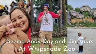 Seeing ANDY DAY at WHIPSNADE ZOO | Andy&rsquo;s Dinosaur Rap #whipsnadezoo #andyday