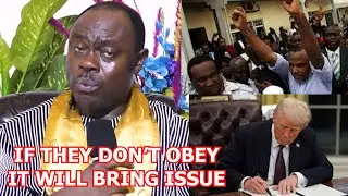 DONALD TRUMP WILL GIVE ORDER FOR NNAMDI KANU TO BE LET GO AND IF THEY REFUSE...POSSIBILITY TV.