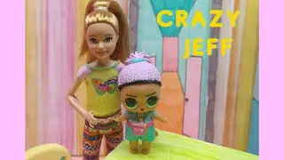 Stacie & Chelsea's Babysitting Challenge: Hyper Jeff's LOL Doll Shenanigans!