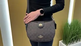 Распаковка сумки COACH Ella Hobo In Signature Canvas