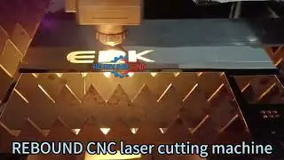 REBOUND CNC laser cutting machine with a business icon#lasercuttingmachine #lasercutter#lasermachine
