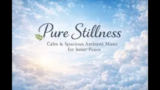 🌿 Pure Stillness 🍃 | Calm & Spacious Ambient Music for Inner Peace