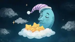 Sleep Under the Moon 🌙✨ 8 Hours of Gentle White Noise | Deep Sleep & Relaxation